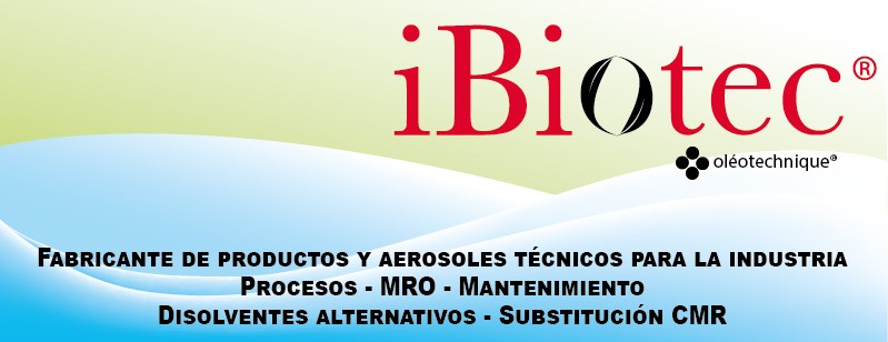 Disolventes Ibiotec sin pictogramas de peligro, para la aplicación de poliuretanos, a baja y alta presión